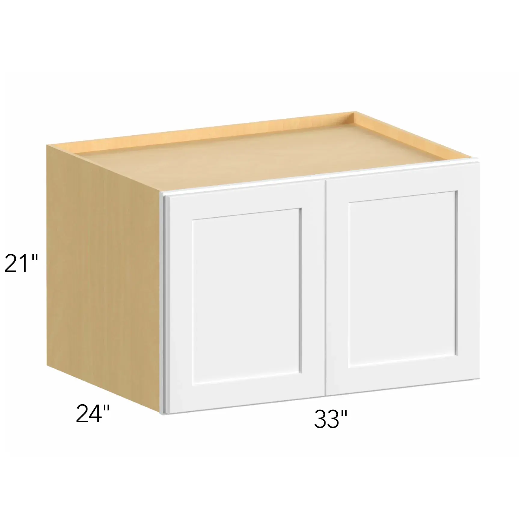 Ovela® Tuscany Ida 1 33"W x 21"H x 24"D Wall Cabinet (W332124)