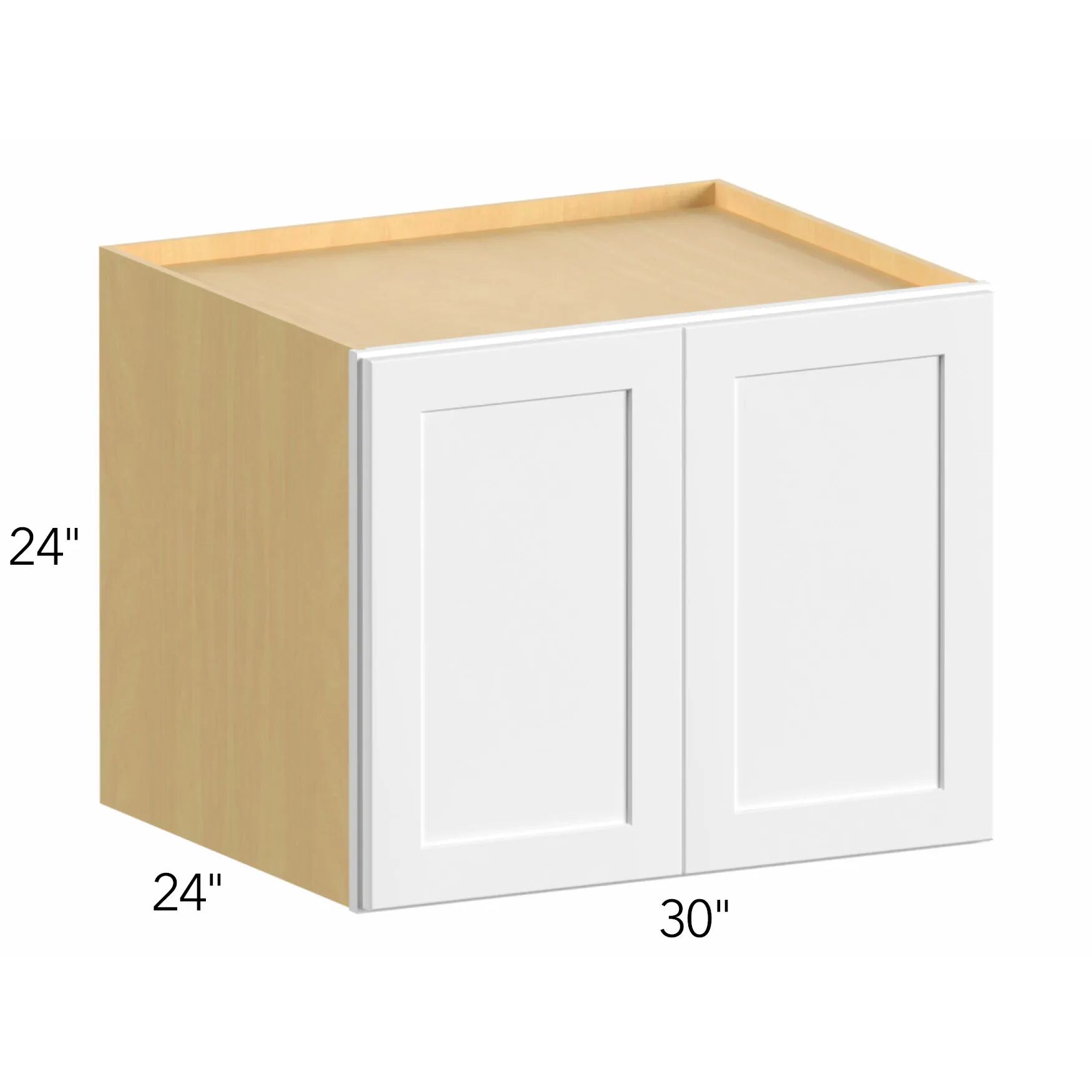 Allure® Luna Timber 30"W x 24"H x 24"D Wall Cabinet (W302424)
