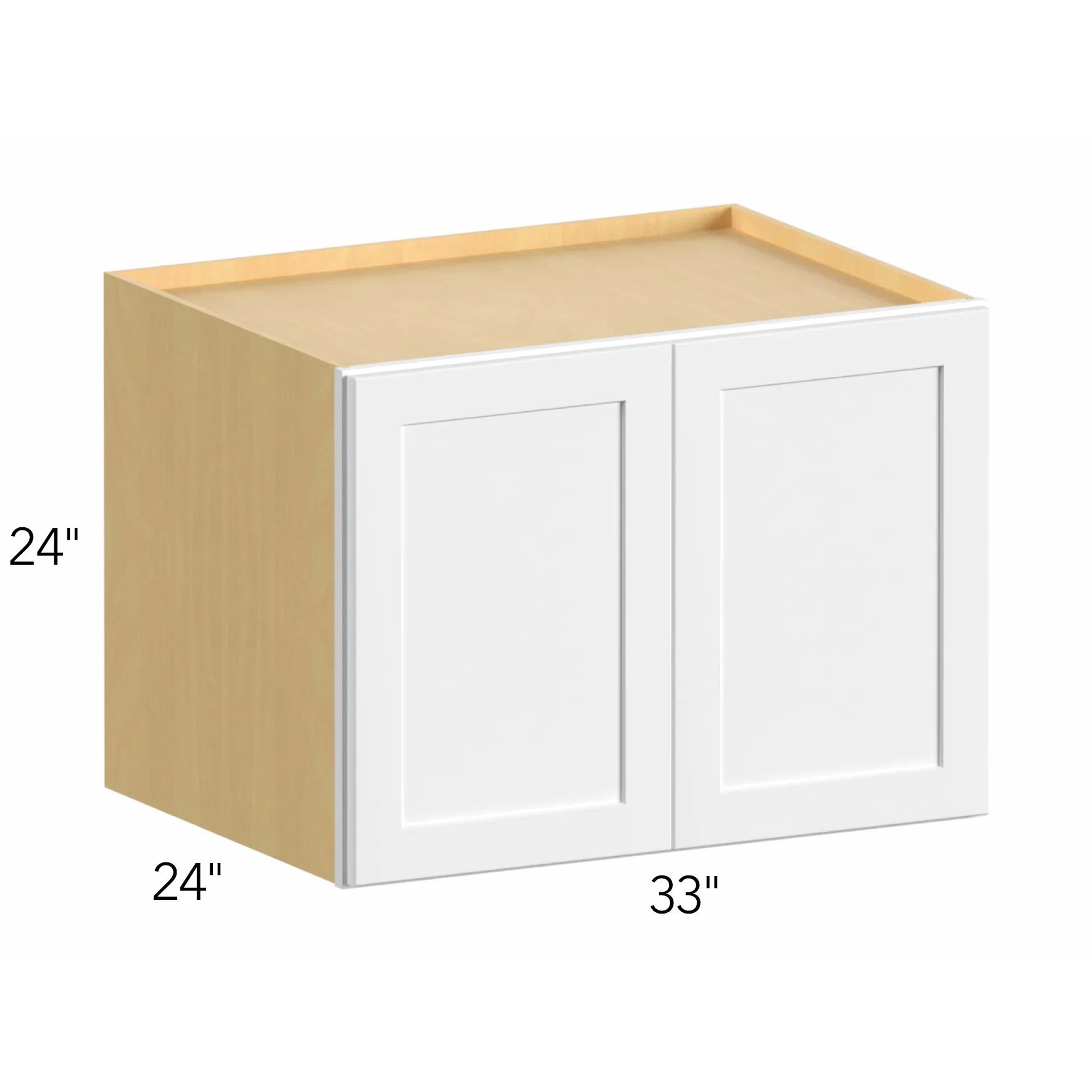 Allure® Luna Timber 33"W x 24"H x 24"D Wall Cabinet (W332424)