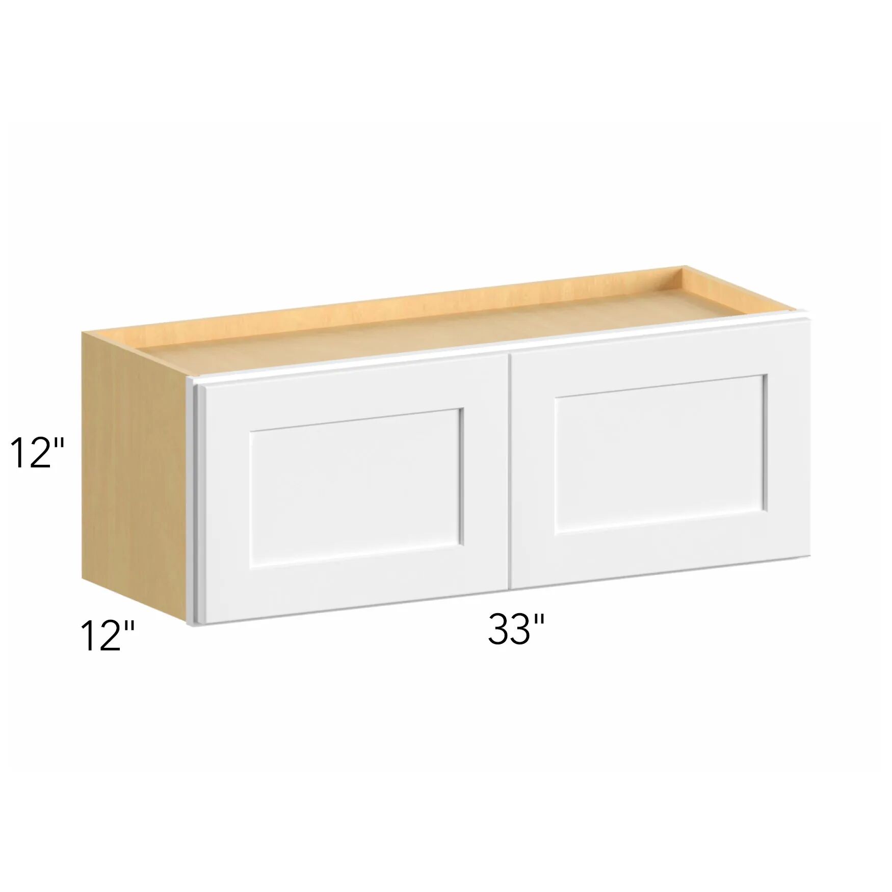 Allure® Luna Timber 33"W x 12"H x 12"D Wall Cabinet (W3312)