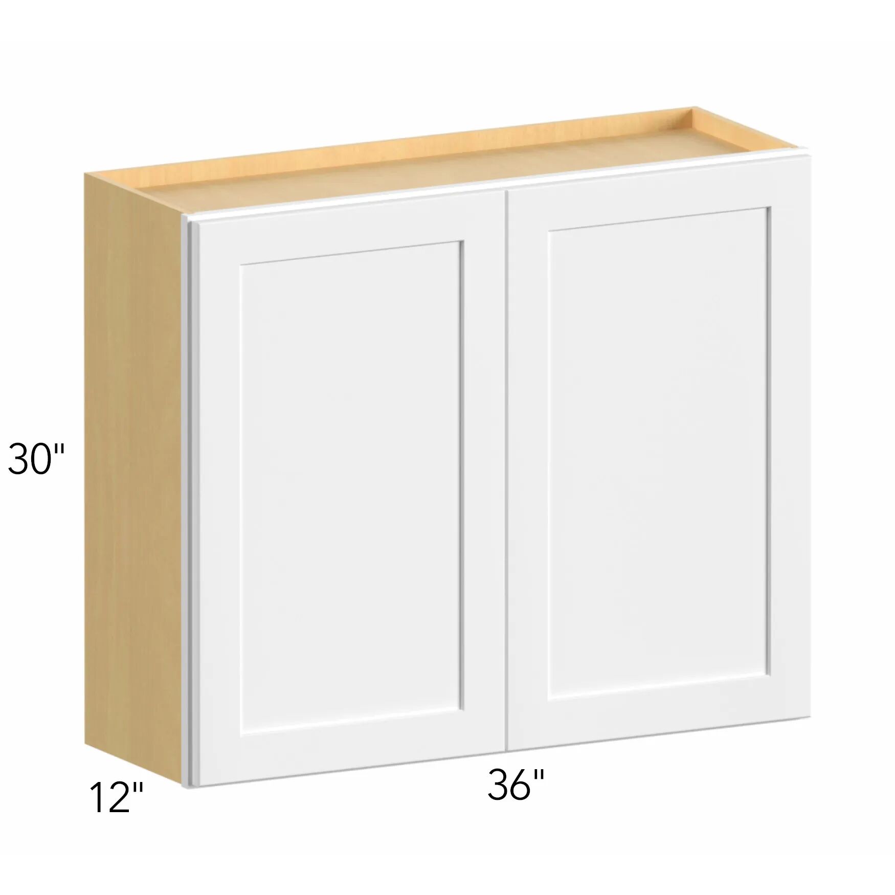 Allure® Echo Dove 36"W x 30"H x 12"D Wall Cabinet (W3630)