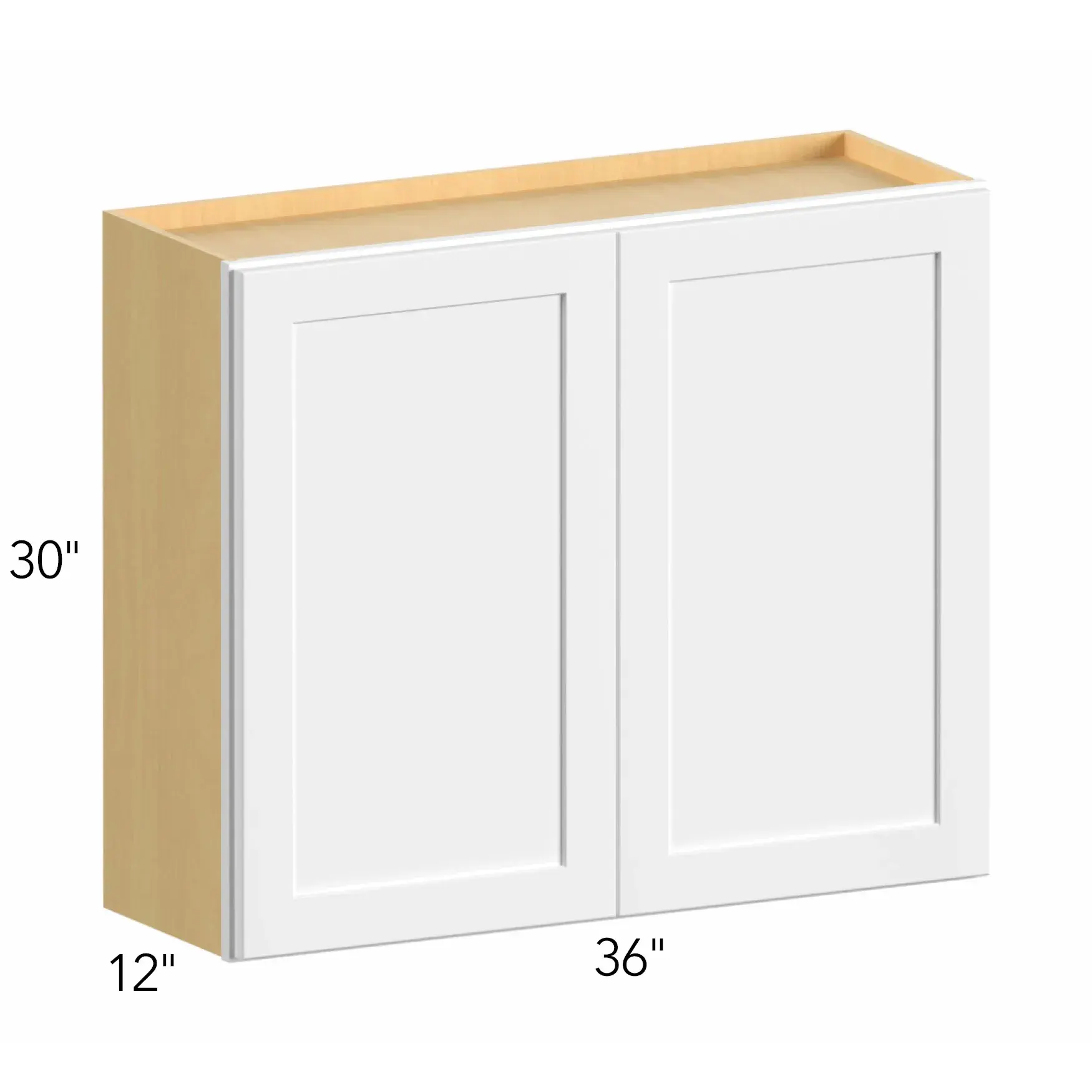 Allure® Echo Dove 36"W x 30"H x 12"D Wall Cabinet (W3630)
