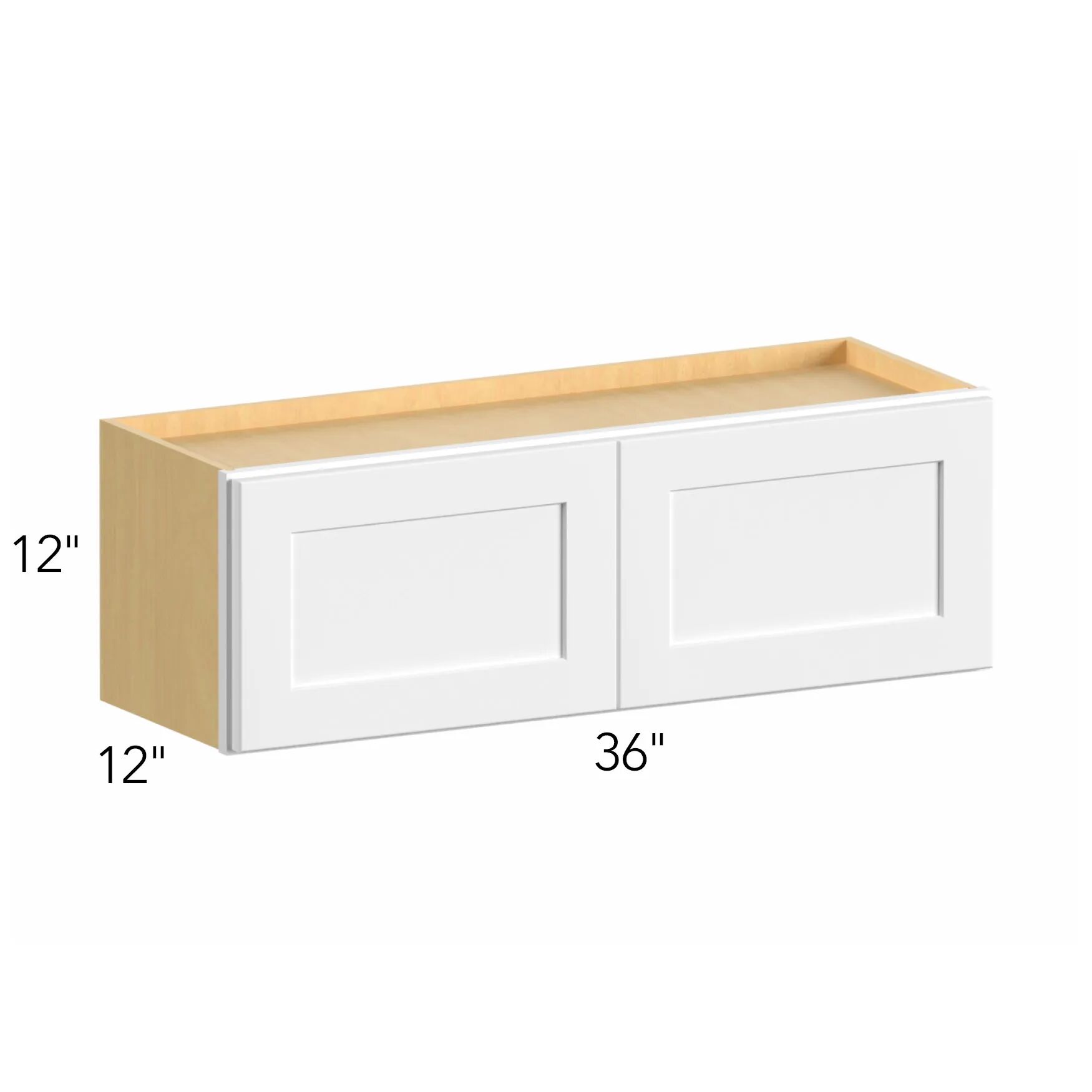 Allure® Echo Dove 36"W x 12"H x 12"D Wall Cabinet (W3612)