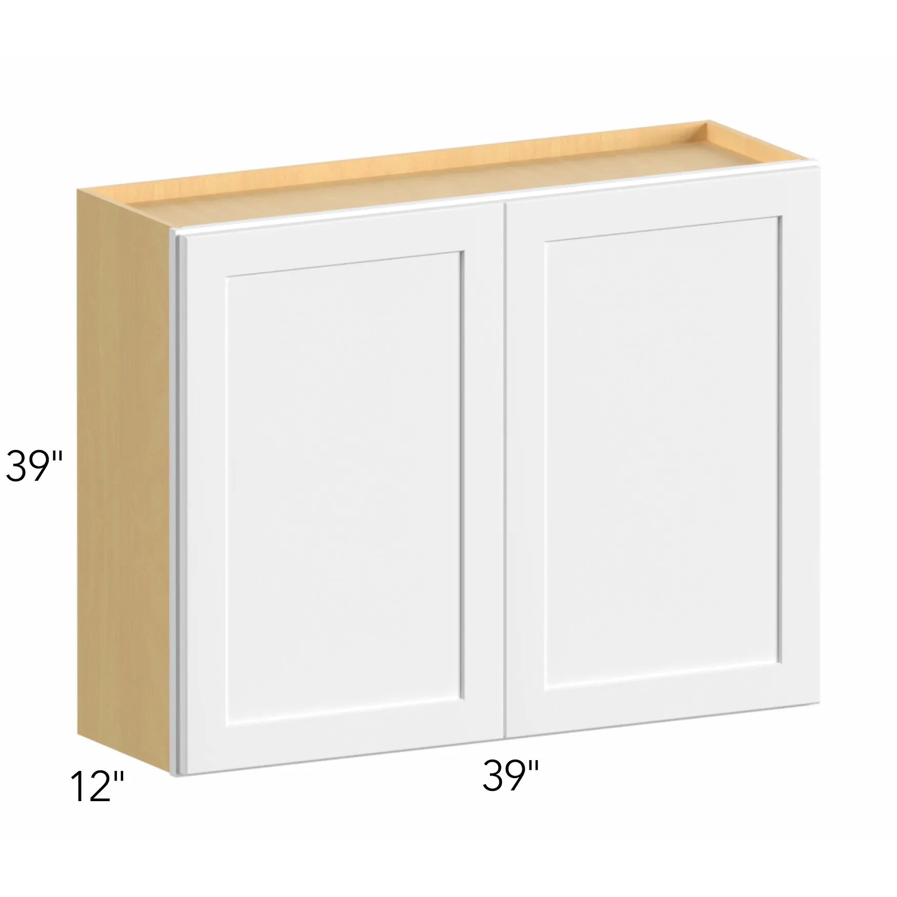 Allure® Echo Dove 39"W x 30"H x 12"D Wall Cabinet (W3930)