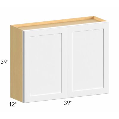Allure® Echo Dove 39"W x 30"H x 12"D Wall Cabinet (W3930)