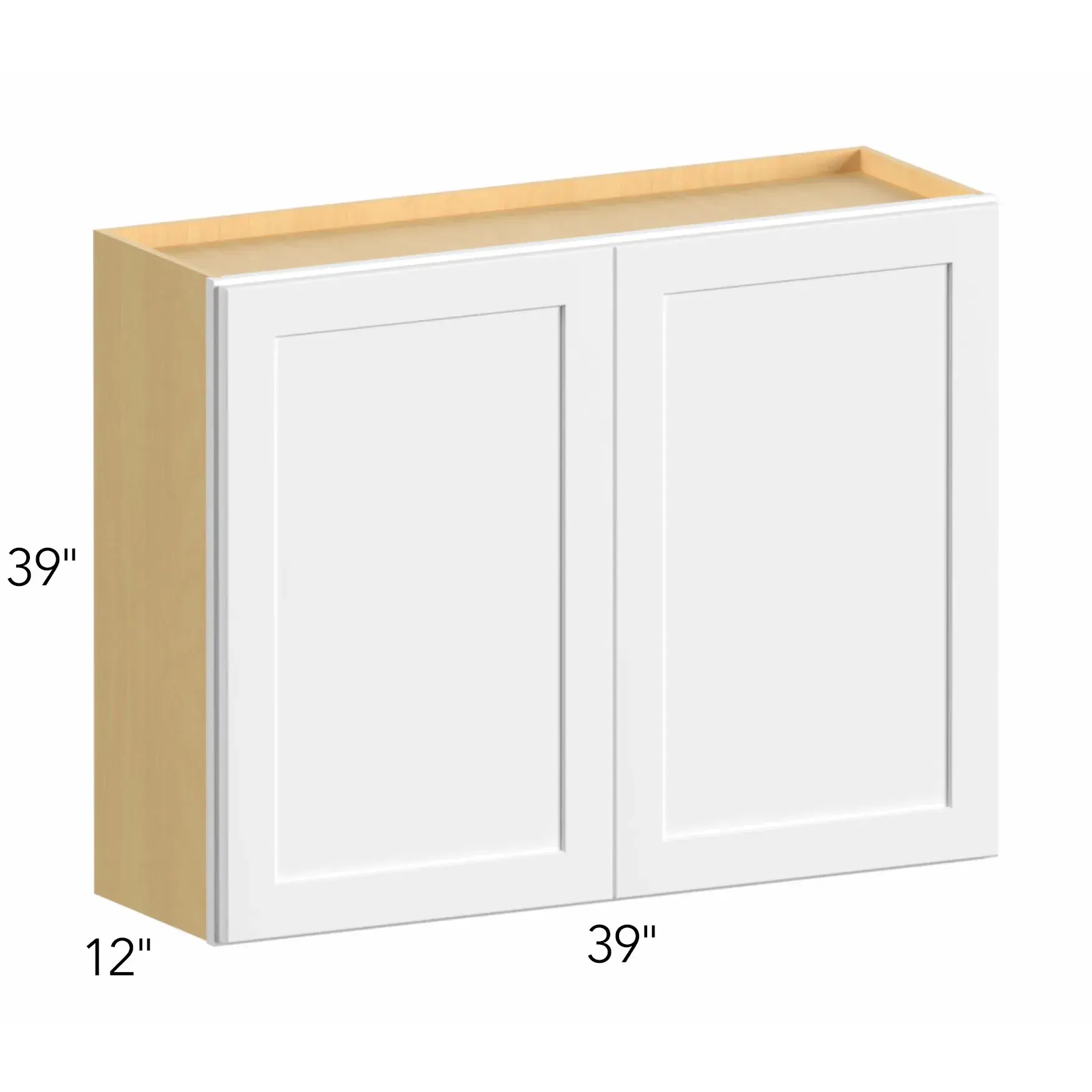 Allure® Echo Dove 39"W x 30"H x 12"D Wall Cabinet (W3930)