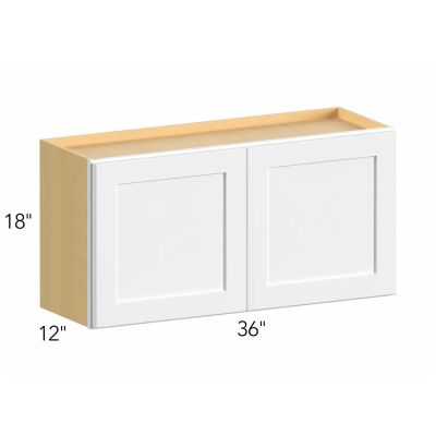 Allure® Echo Dove 36"W x 18"H x 12"D Wall Cabinet (W3618)