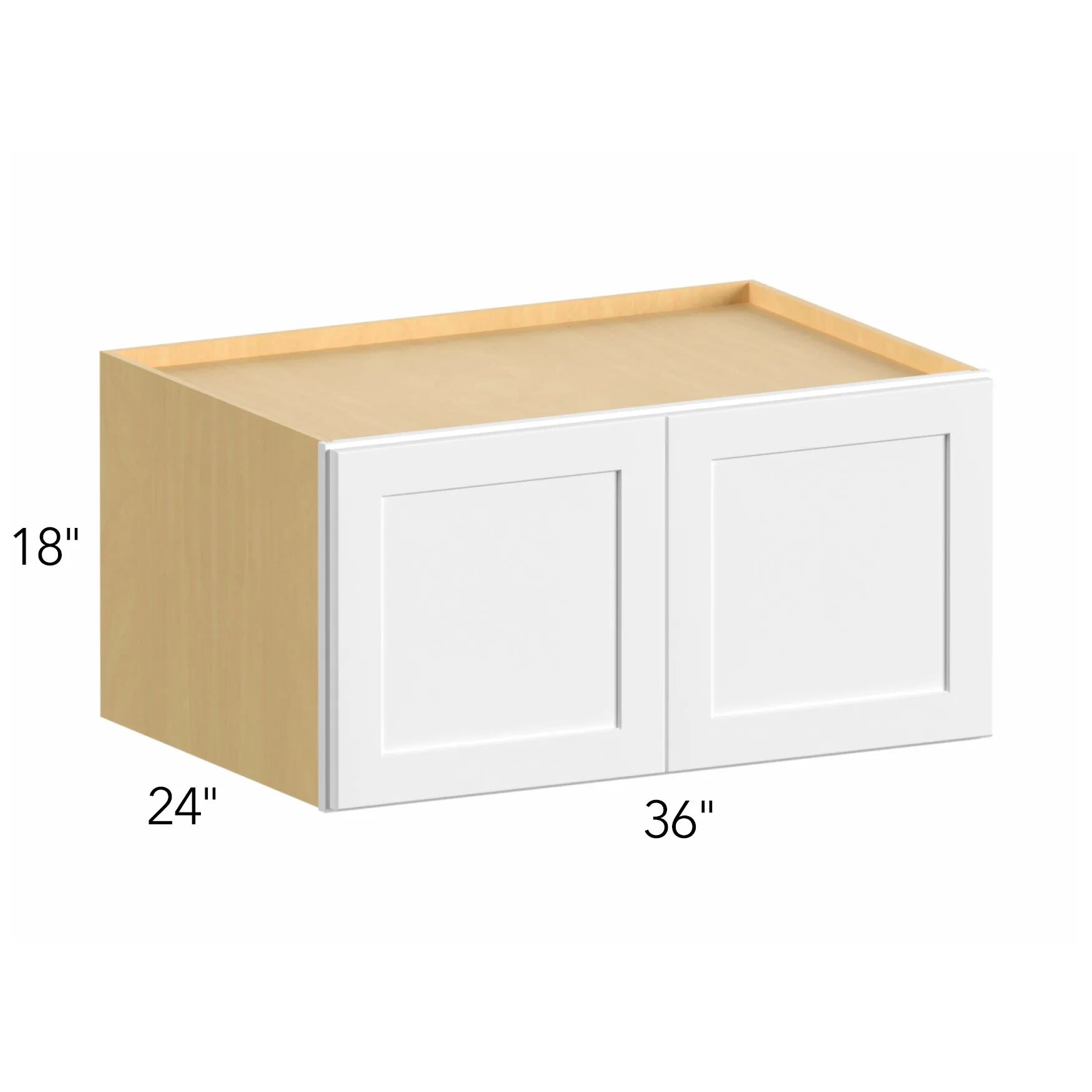 Allure® Luna Timber 36"W x 18"H x 24"D Wall Cabinet (W361824)