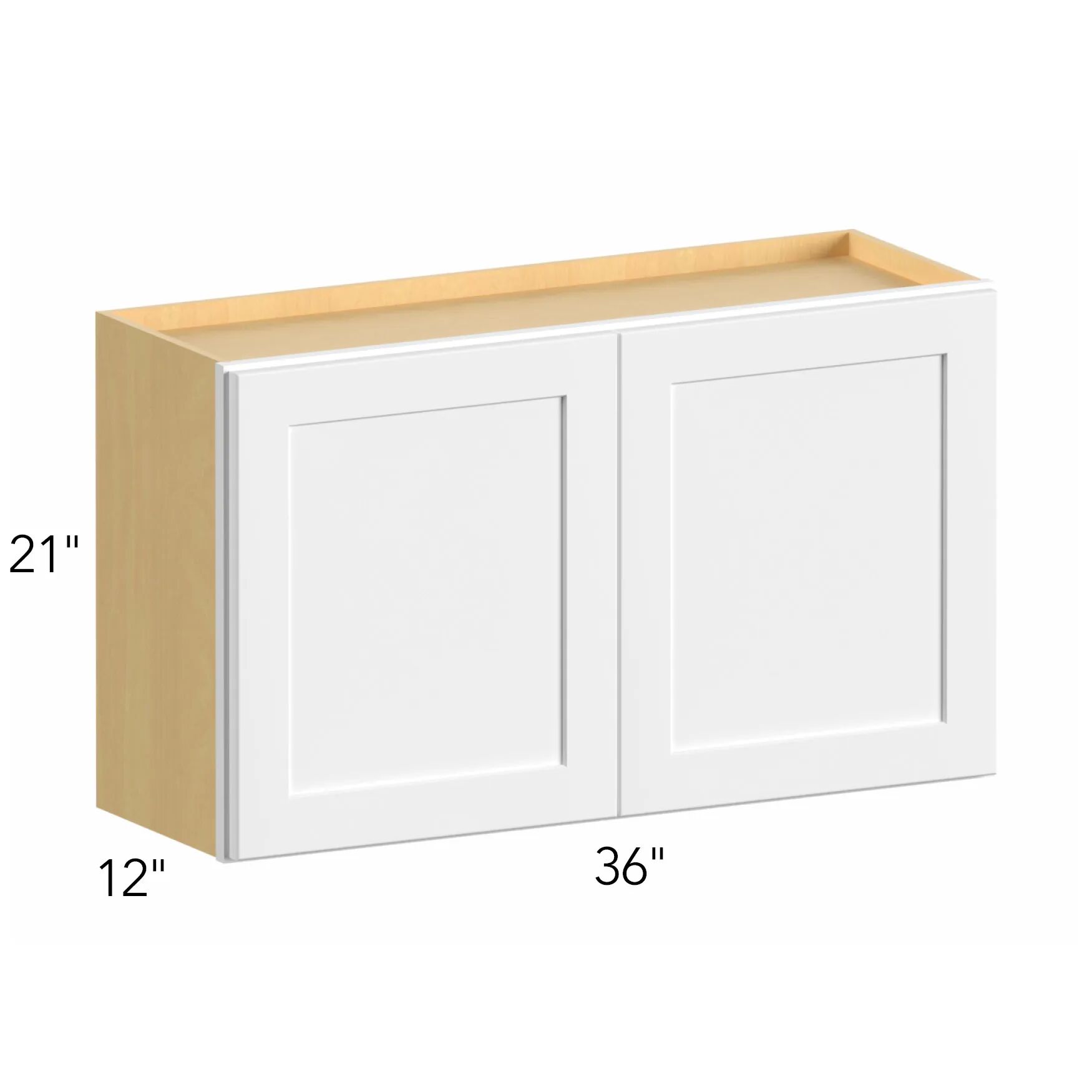 Ovela® Tuscany Ida 2 36"W x 21"H x 13"D Wall Cabinet (W3621)