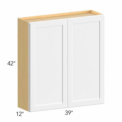Allure® Echo Dove 39"W x 42"H x 12"D Wall Cabinet (W3942)