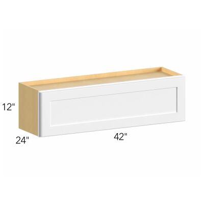 Allure® Echo Timber 42"W x 12"H x 24"D Wall Cabinet (W421224LU)