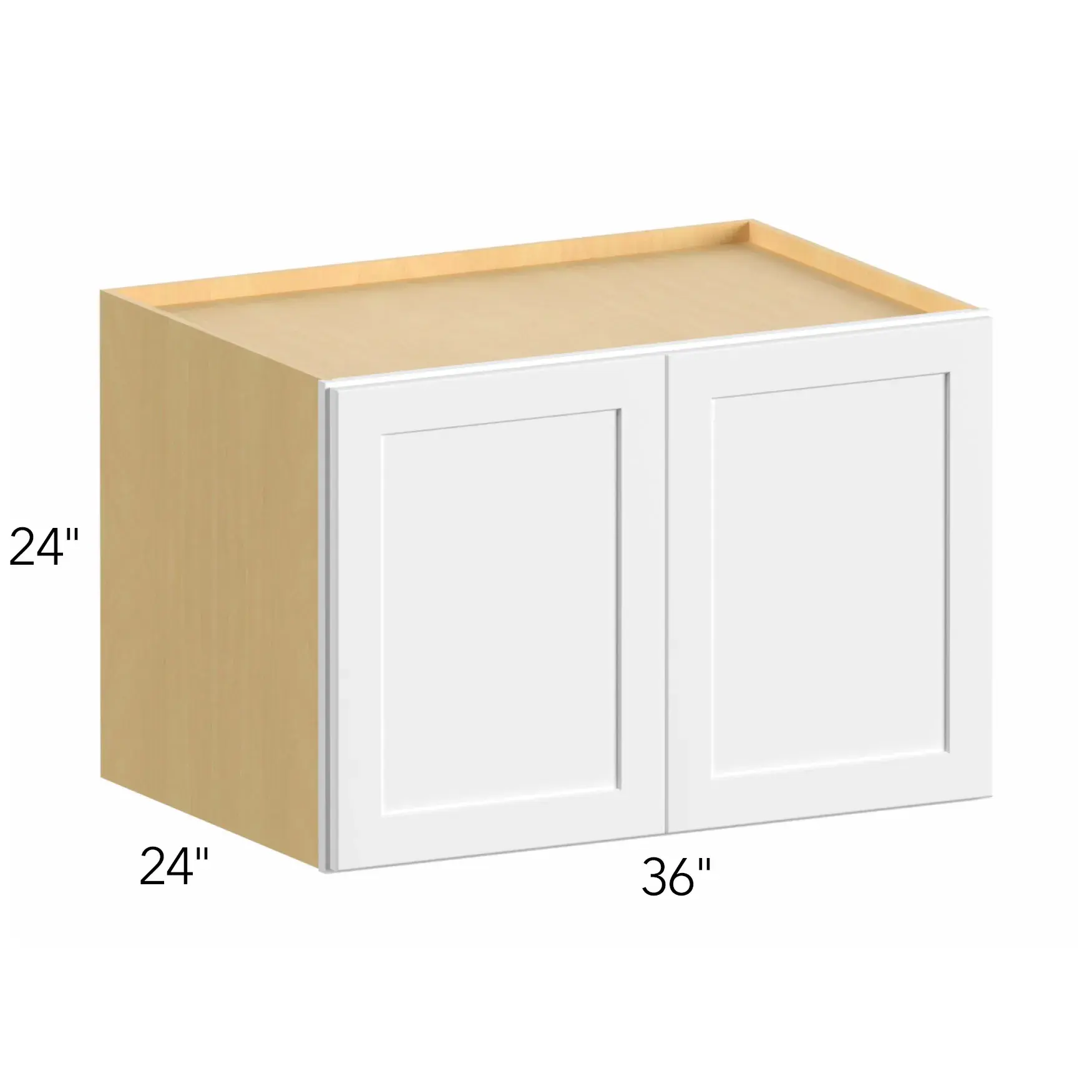 Allure® Echo Mocha 36"W x 24"H x 24"D Wall Cabinet (W362424)