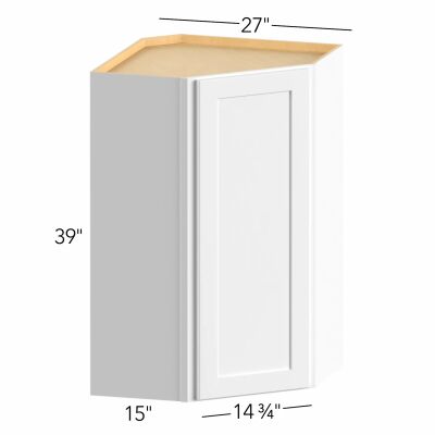 Allure® Galaxy Timber 27"W x 39"H x 27"D Diagonal Corner Wall Cabinet (WDC2739)