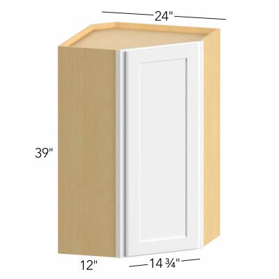 Allure® Galaxy Timber 24"W x 39"H x 24"D Diagonal Corner Wall Cabinet (WDC2439)