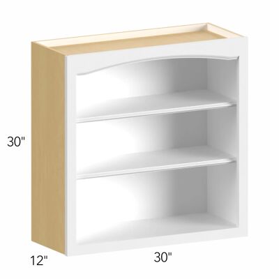 Allure® Nexus Frost 30"W x 30"H x 12"D Wall Open Shelf (WOS3030)