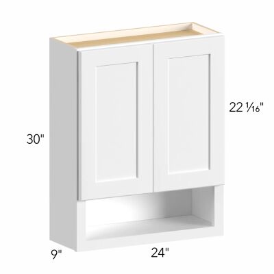 Allure® Echo Timber 24"W x 30"H x 9"D Wall Vanity Storage (WVS2430)