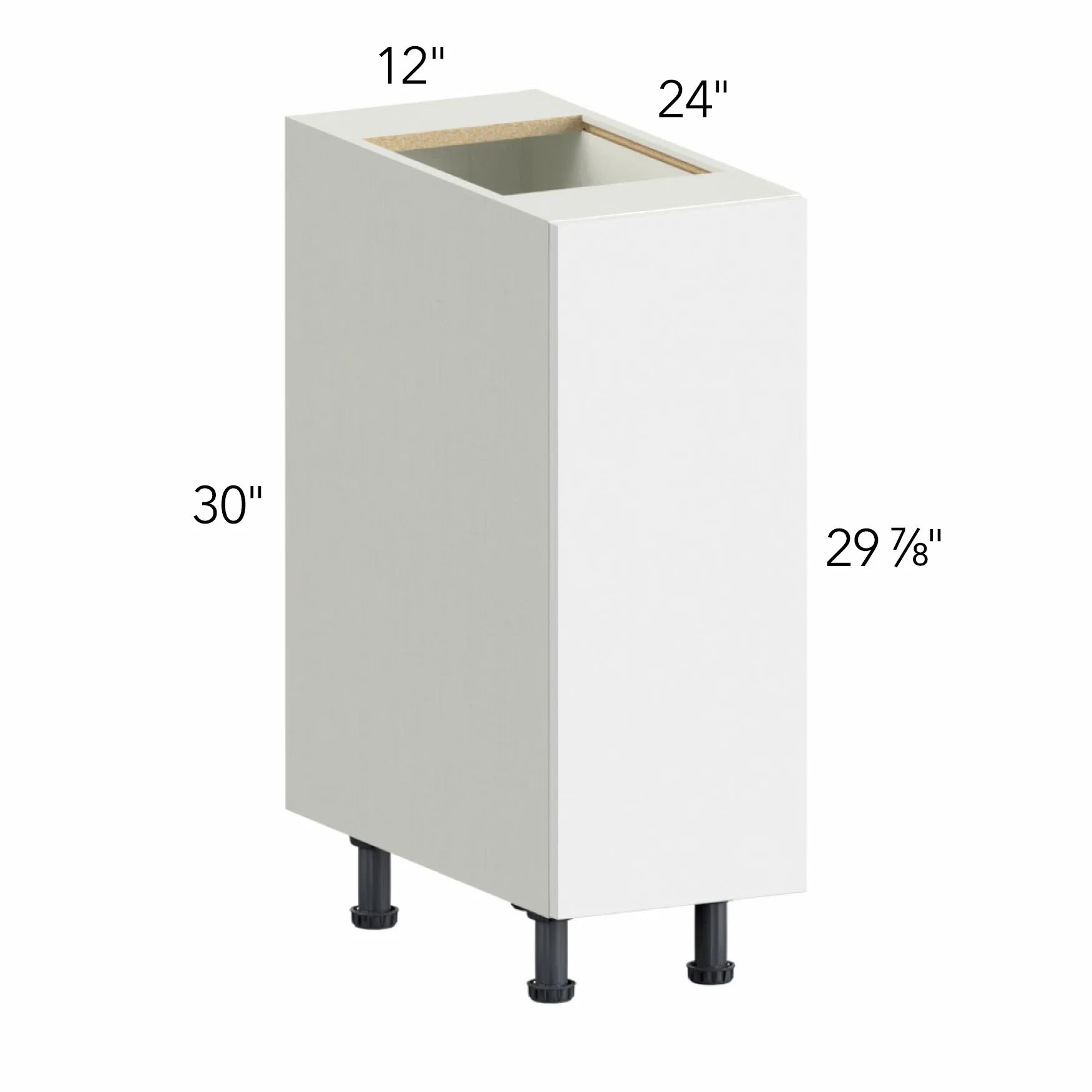 Illume® Tuscany Olmo 3 12"W x 30"H x 24"D Base Cabinet (B12FD)