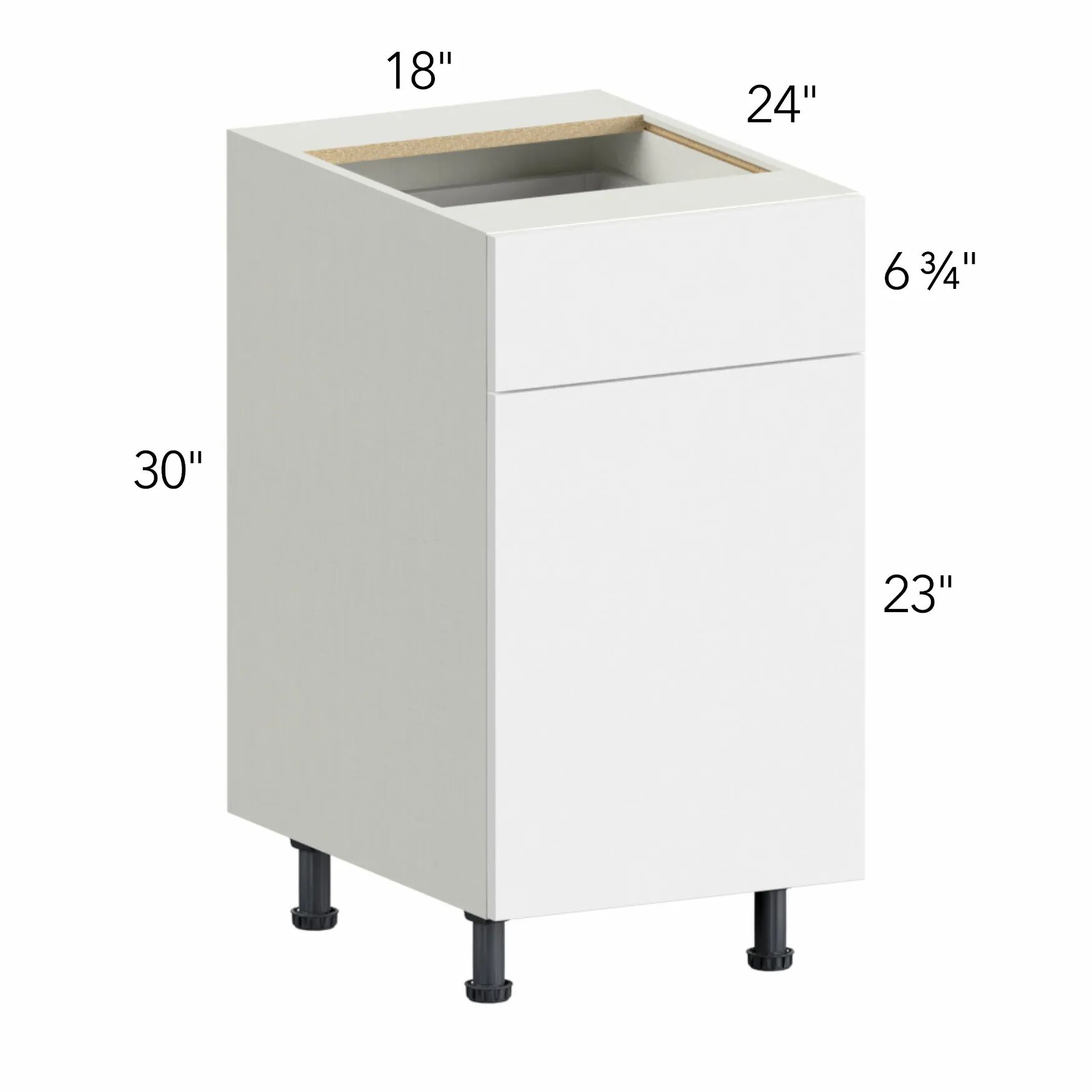 Ovela® Tuscany Nocce 1 18"W x 34.5"H x 24"D Base Cabinet (B18)