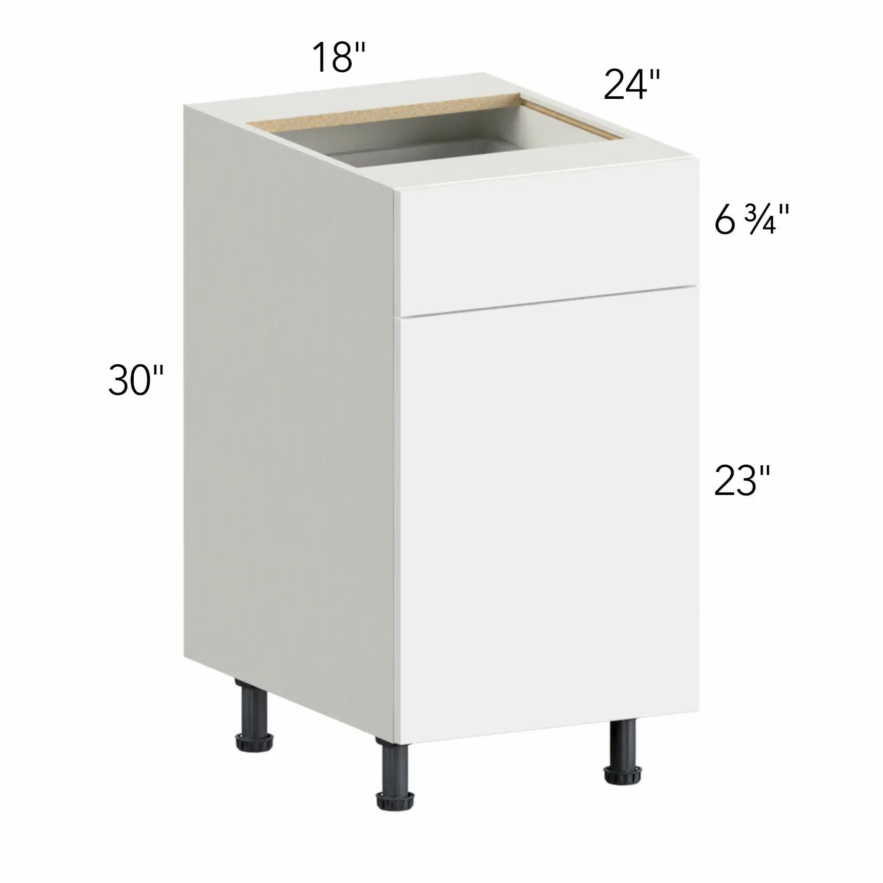 Ovela® Tuscany Nocce 1 18"W x 34.5"H x 24"D Base Cabinet (B18)