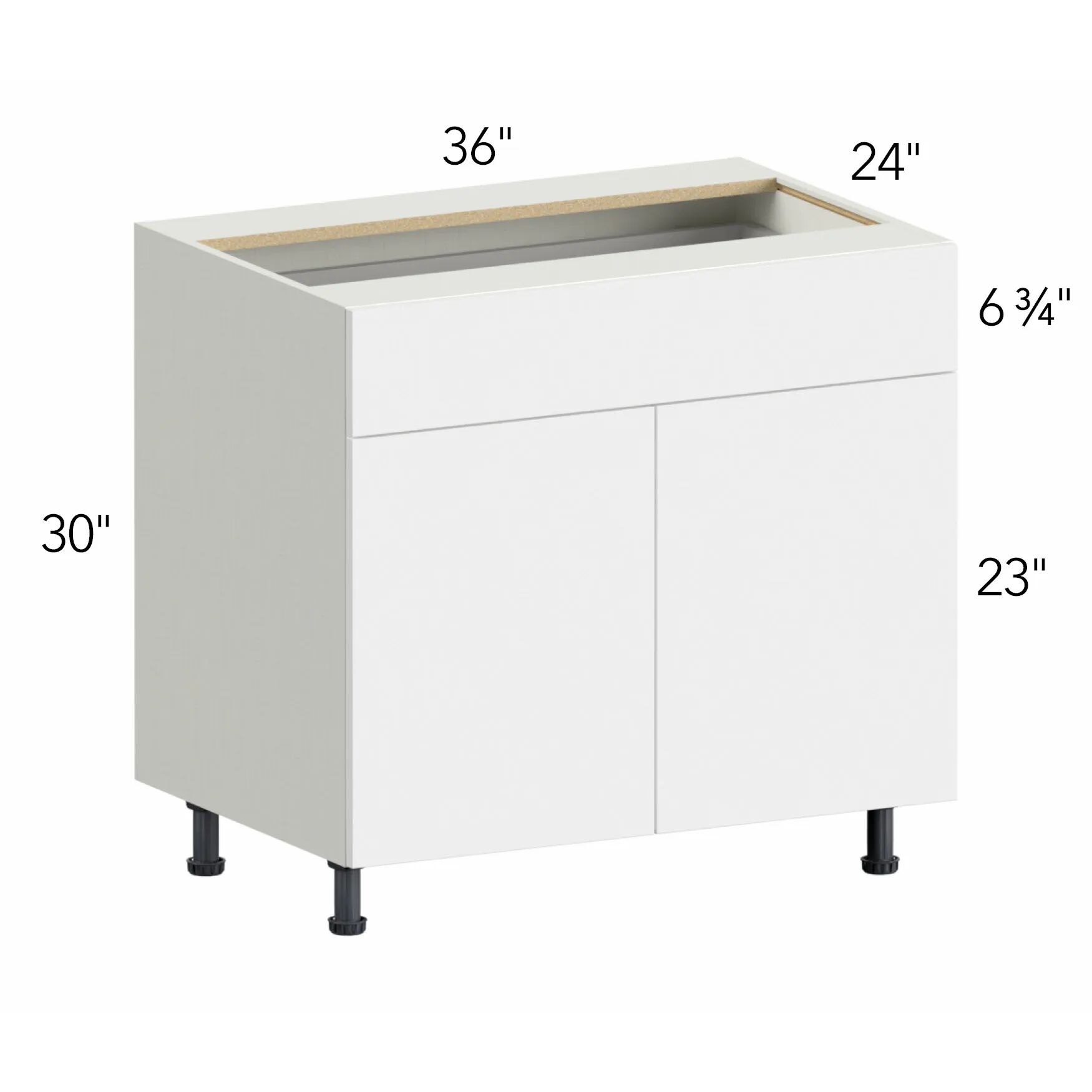 Ovela® Tuscany Nocce 1 36"W x 34.5"H x 24"D Base Cabinet (B36)