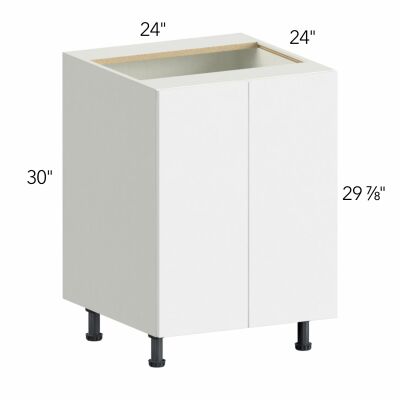 Ovela® Tuscany Blanco 24"W x 34.5"H x 24"D Base Cabinet (B24FD)