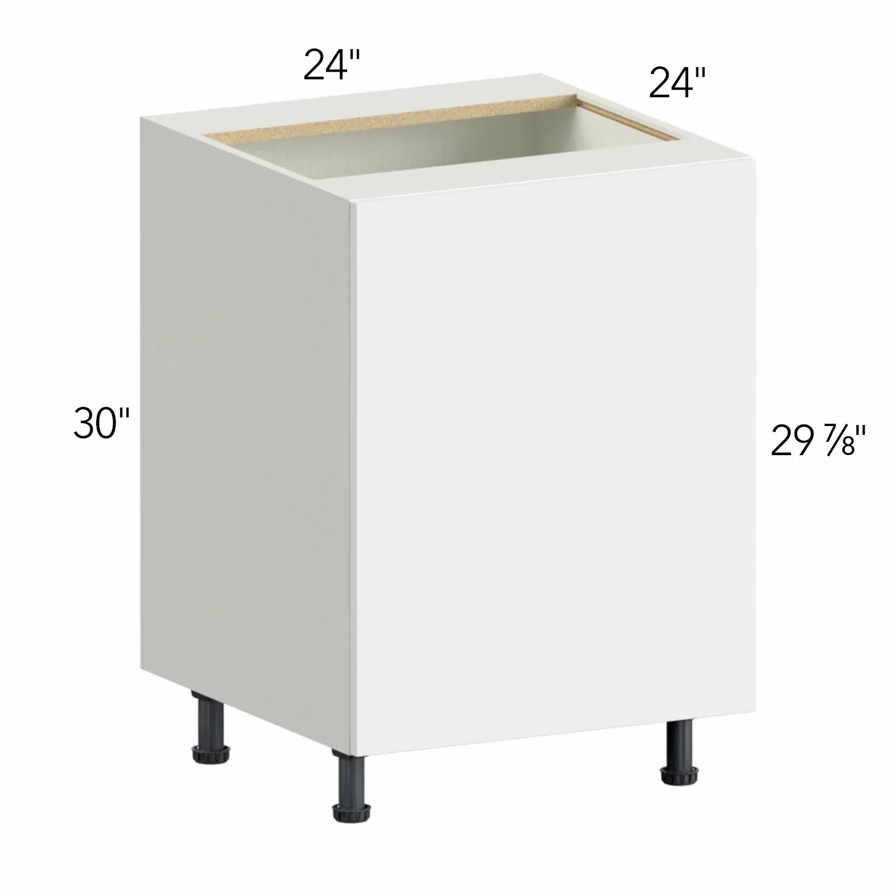 Ovela® Tuscany Basalto 24"W x 34.5"H x 24"D Base Cabinet (B24SFD)