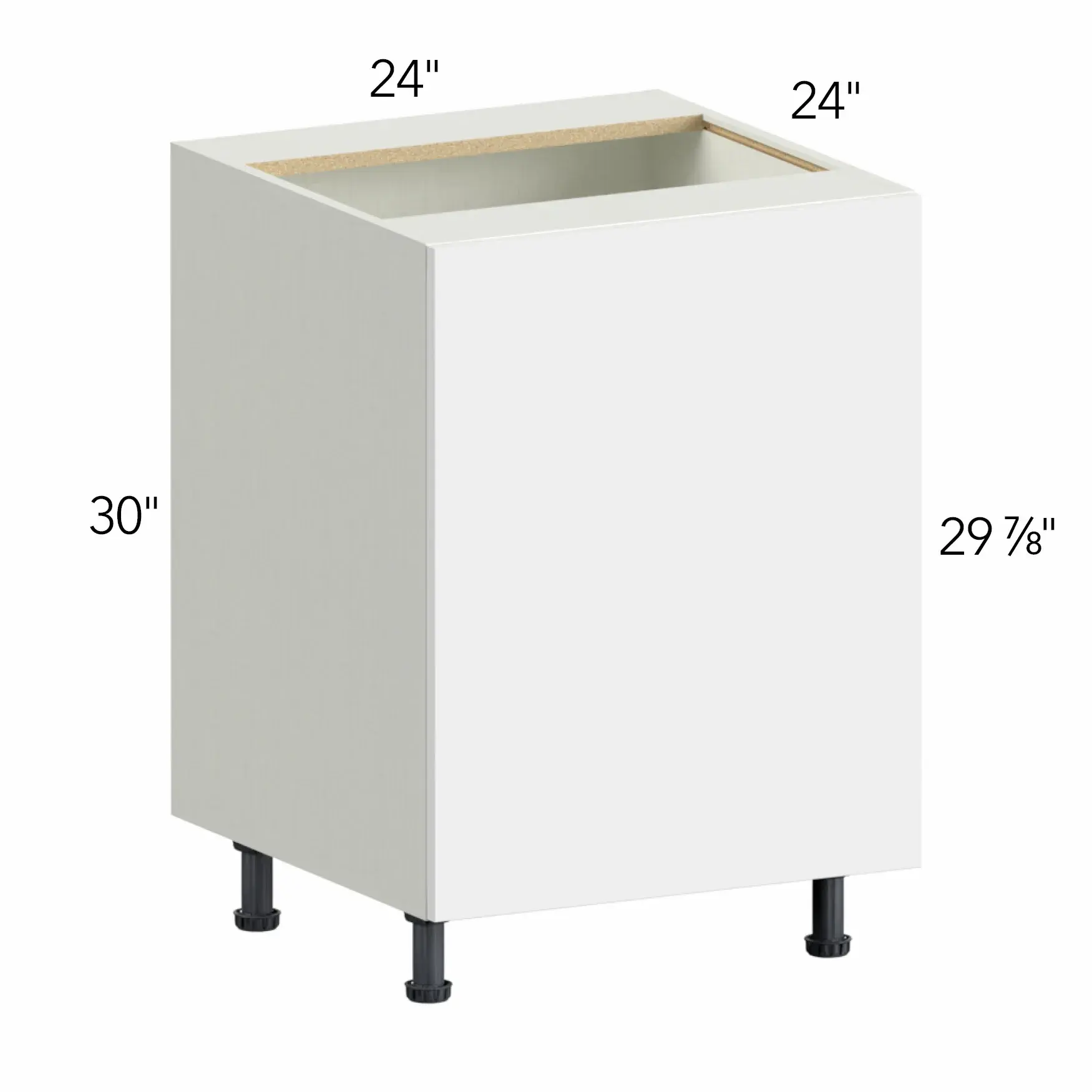 Ovela® Tuscany Basalto 24"W x 34.5"H x 24"D Base Cabinet (B24SFD)