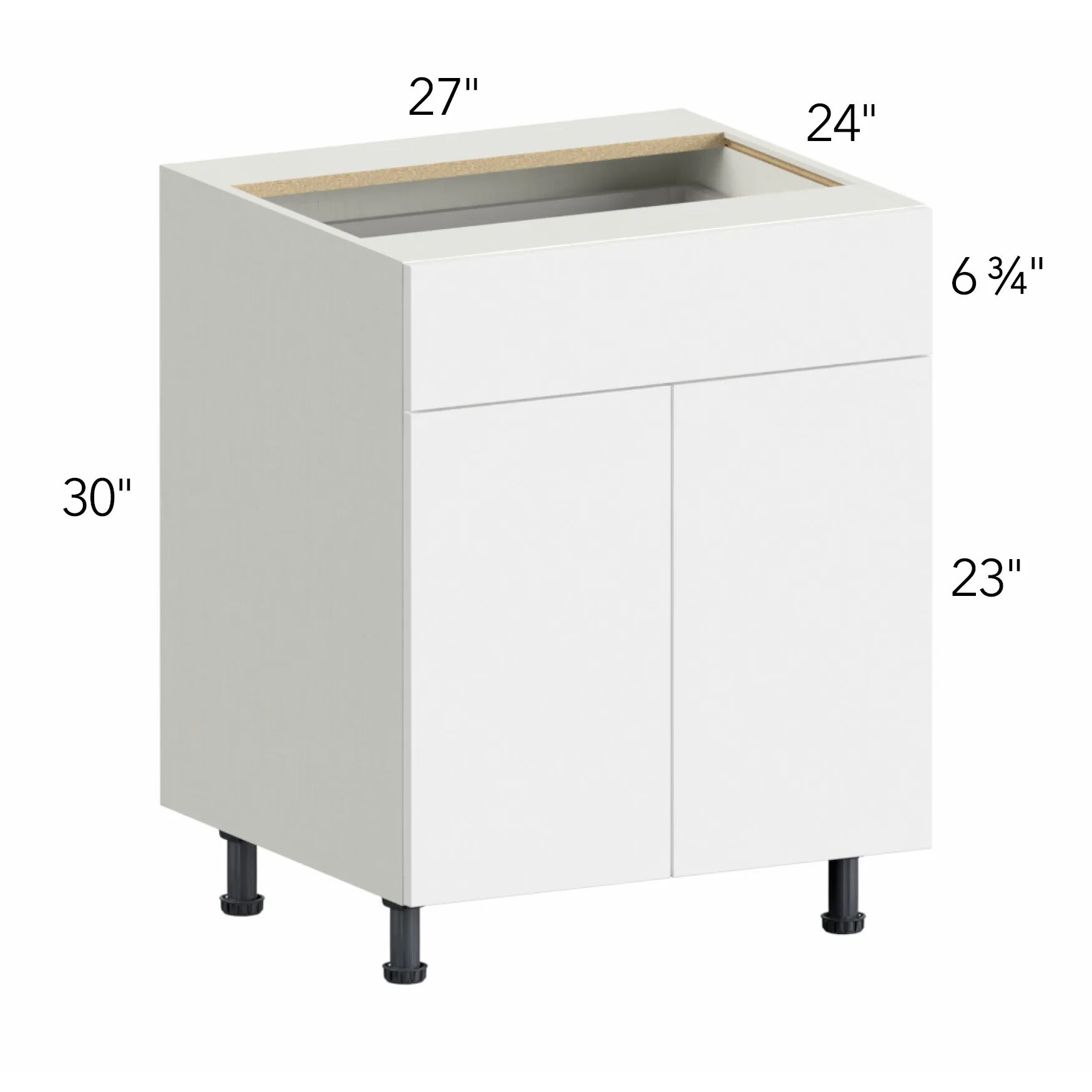 Illume® Tuscany Olmo 3 27"W x 30"H x 24"D Base Cabinet (B27)