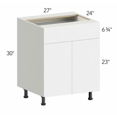 Illume® Tuscany Antracita 27"W x 30"H x 24"D Base Cabinet (B27)