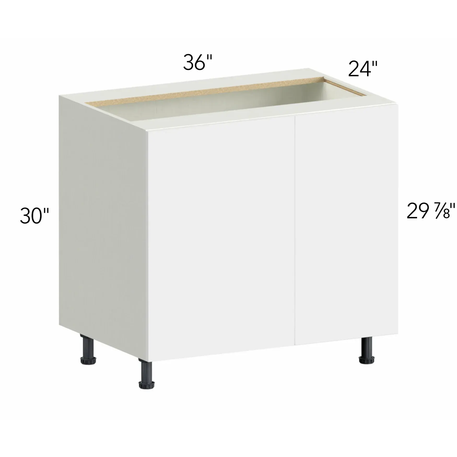 Illume® Tuscany Ida 2 36"W x 30"H x 24"D Blind Corner Cabinet (BLB42/45FD)
