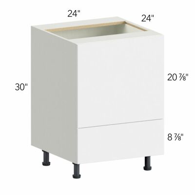 Ovela® Tuscany Antracita 24"W x 34.5"H x 24"D Microwave Base Cabinet (BMC24)