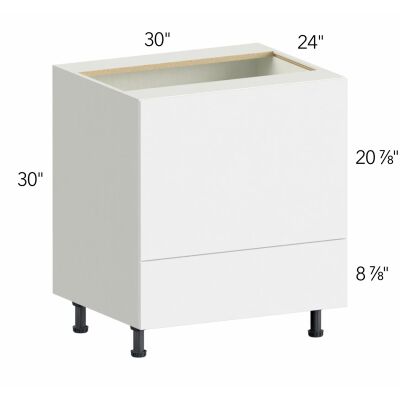 Ovela® Tuscany Antracita 30"W x 34.5"H x 24"D Microwave Base Cabinet (BMC30)