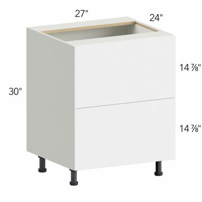 Illume® Tuscany Antracita 27"W x 30"H x 24"D Drawer Base Cabinet (DB27-2)