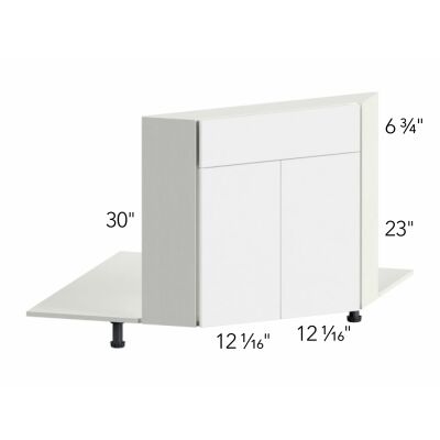 Illume® Tuscany Ida 1 37"W x 30"H x 5.5"D Desk Base Cabinet (DSF42)