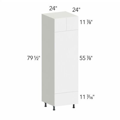 Illume® Tuscany Ida 2 24"W x 79.5"H x 24"D Oven Cabinet (OC2484D)