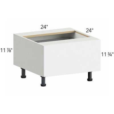 Illume® Tuscany Blanco 24"W x 16.5"H x 24"D Drawer Base Cabinet (DBS24)