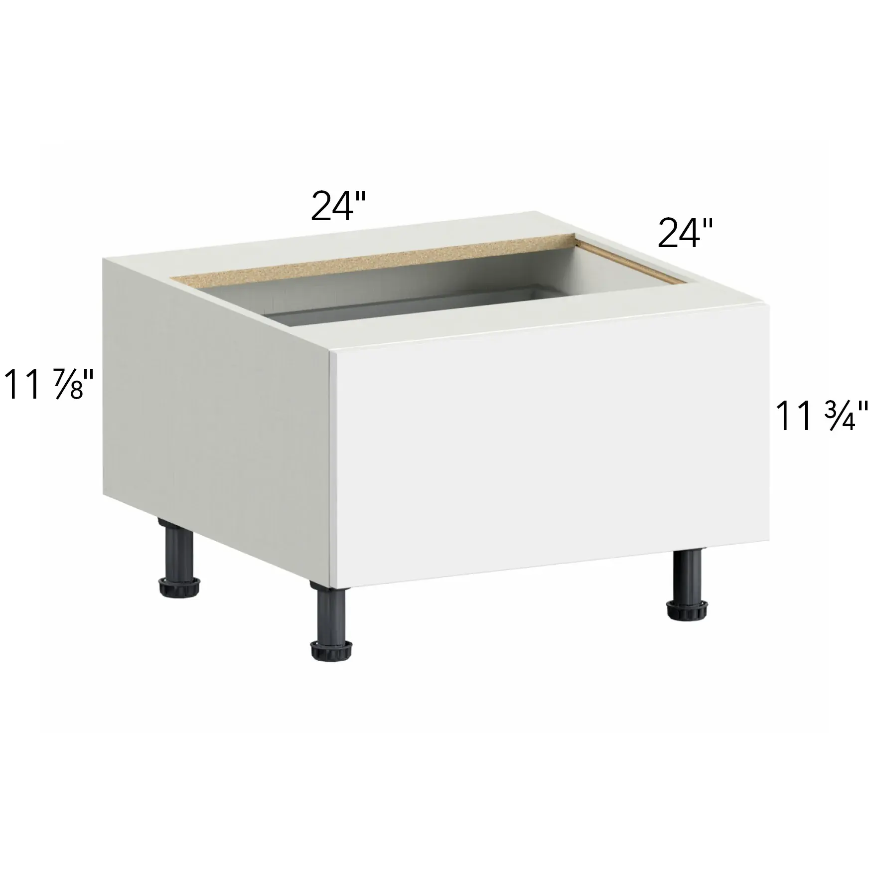 Ovela® Catalina Silk Flow 24"W x 16.5"H x 24"D Drawer Base Cabinet (DBS24)