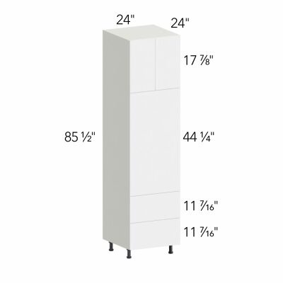 Illume® Tuscany Blanco 24"W x 85.5"H x 24"D Oven Cabinet (OC2490C)
