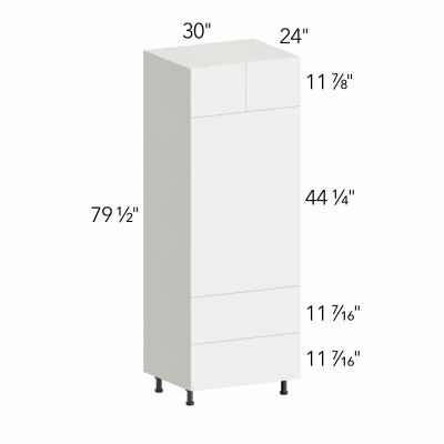 Illume® Tuscany Ida 2 30"W x 79.5"H x 24"D Oven Cabinet (OC3084C)