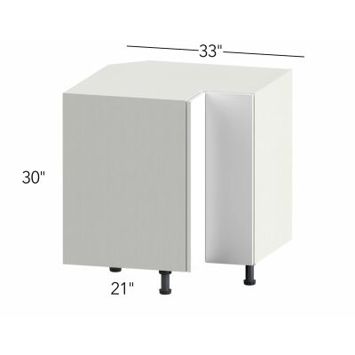 Illume® Tuscany Como Ash 1 30"W x 30"H x 30"D Lazy Susan Corner Base (LSB33)