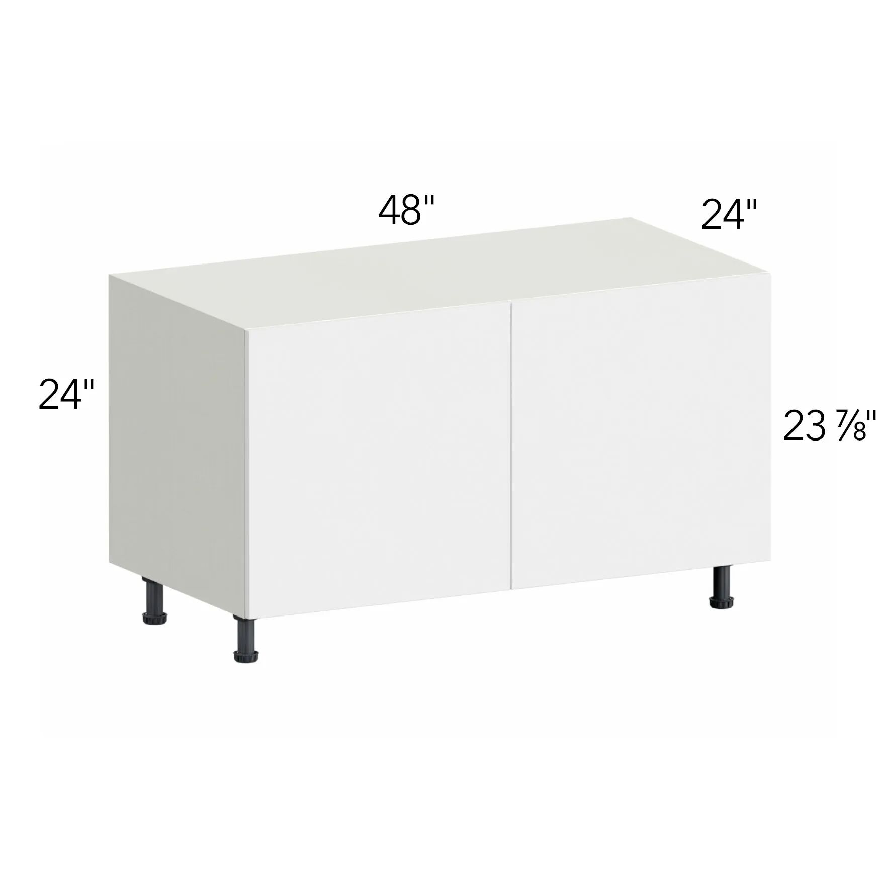 Ovela® Tuscany Ida 2 48"W x 28.5"H x 24"D Base Cabinet (RTB48)