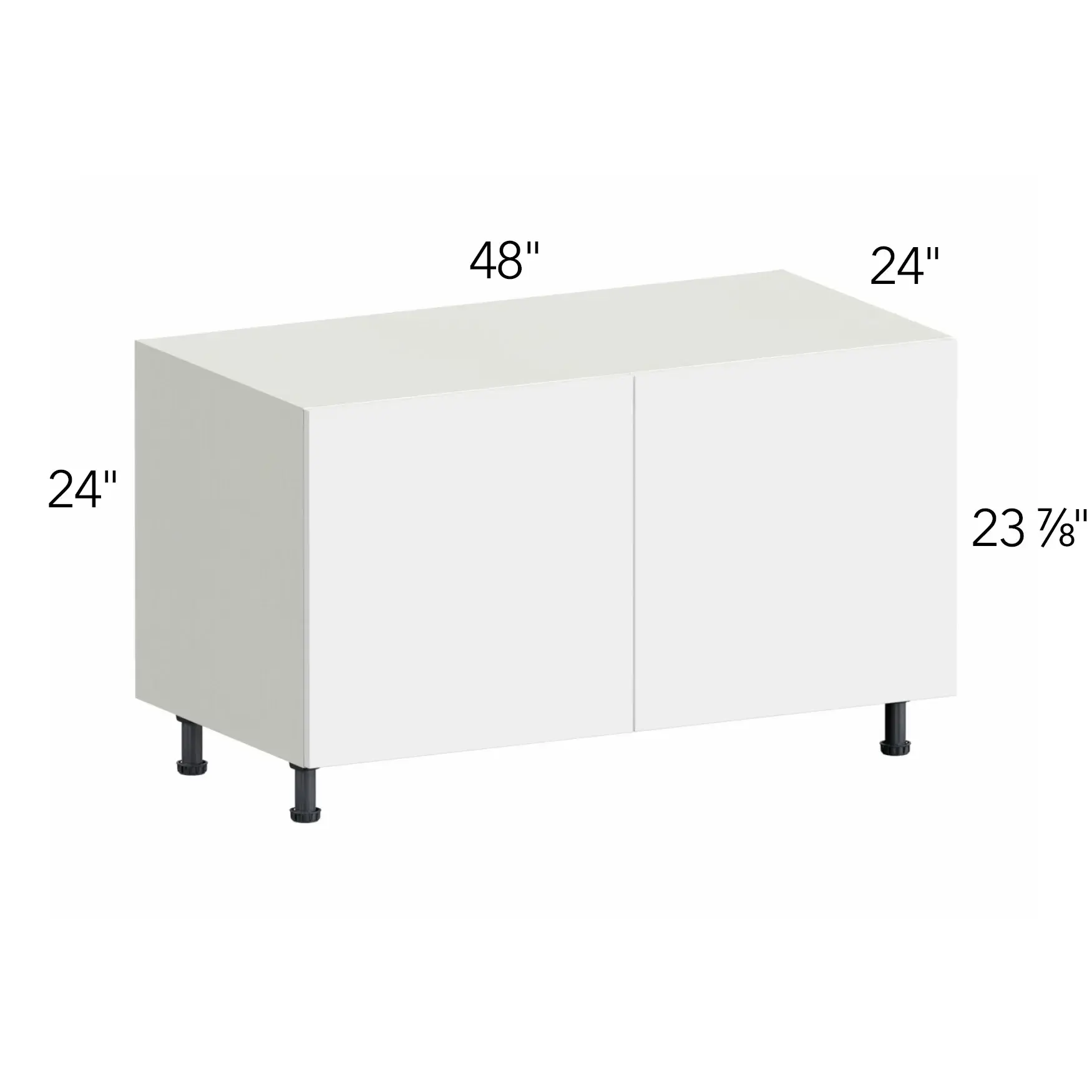 Ovela® Tuscany Ida 2 48"W x 28.5"H x 24"D Base Cabinet (RTB48)