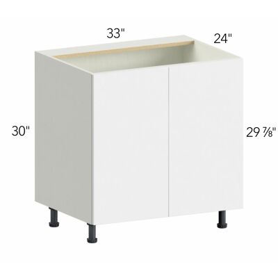 Illume® Tuscany Antracita 33"W x 30"H x 24"D Sink Base Cabinet (SB33FD)