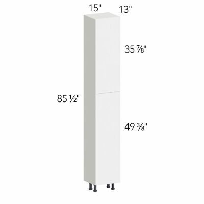 Illume® Tuscany Como Ash 1 15"W x 85.5"H x 13"D Tall Pantry Cabinet (TP151390)