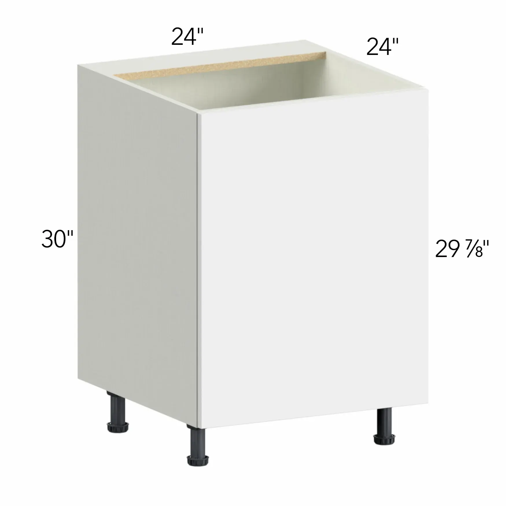 Illume® Tuscany Ida 1 24"W x 30"H x 24"D Sink Base Cabinet (SB24SFD)