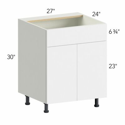 Illume® Tuscany Antracita 27"W x 30"H x 24"D Sink Base Cabinet (SB27)