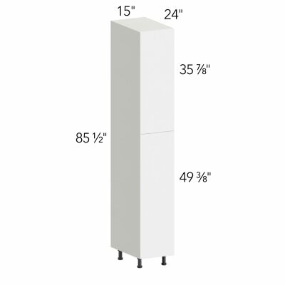 Ovela® Tuscany Ida 2 15"W x 85.5"H x 24"D Tall Pantry Cabinet (TP152490)