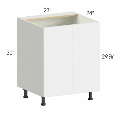 Illume® Tuscany Como Ash 1 27"W x 30"H x 24"D Sink Base Cabinet (SB27FD)