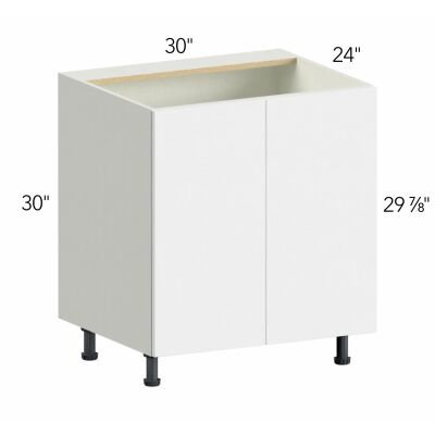 Illume® Catalina Silk Flow 30"W x 30"H x 24"D Sink Base Cabinet (SB30FD)