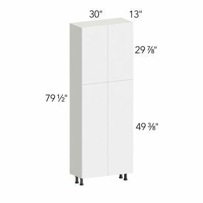 Illume® Tuscany Ida 2 30"W x 79.5"H x 13"D Tall Pantry Cabinet (TP301384)